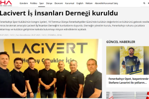 Demirören Haber Ajansı - Lacivert İş İnsanları Derneği kuruldu